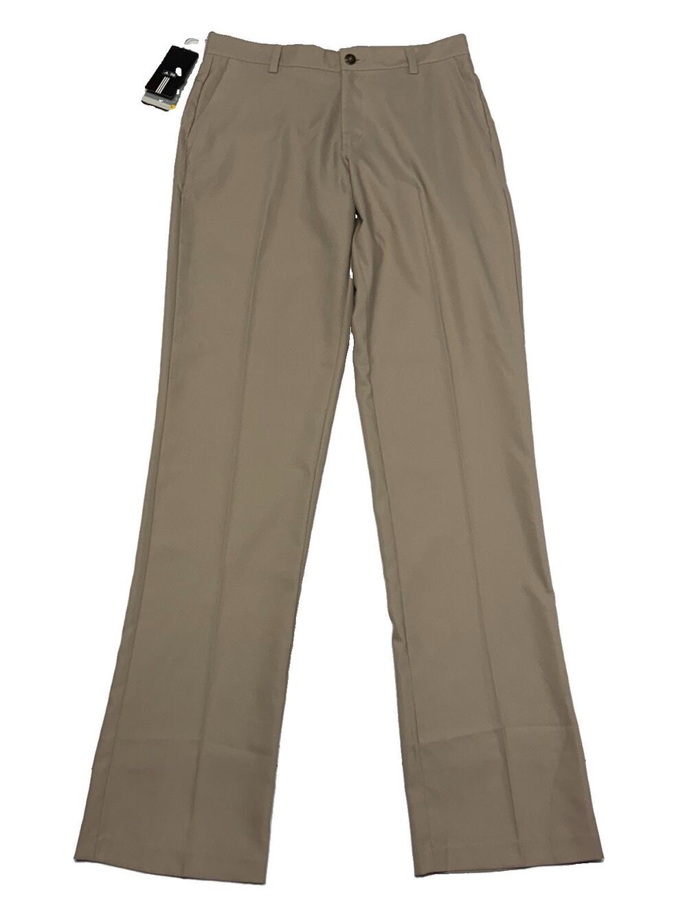 Adidas Golf Khaki Performance Slacks Golf Pants Men’s 32x38 NWT!